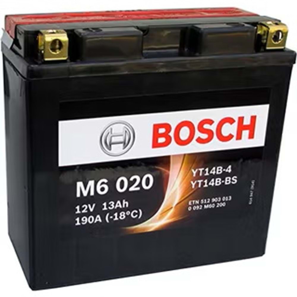 12V/12 AH BOSCH MOTOR AKÜ - M6 020