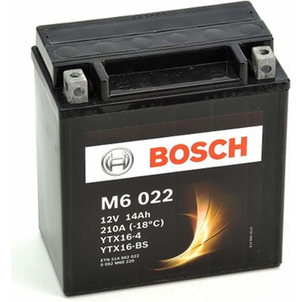 2V/14 AH BOSCH MOTOR AKÜ - M6 022