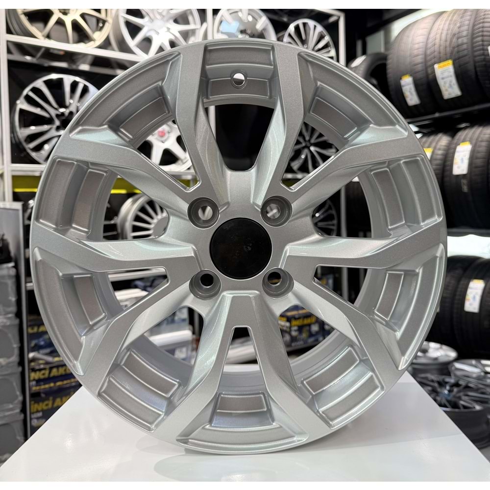 EN 14 JANT 6 İNÇ ET35 4*100 67.1 FULL SILVER JANT MODELİ