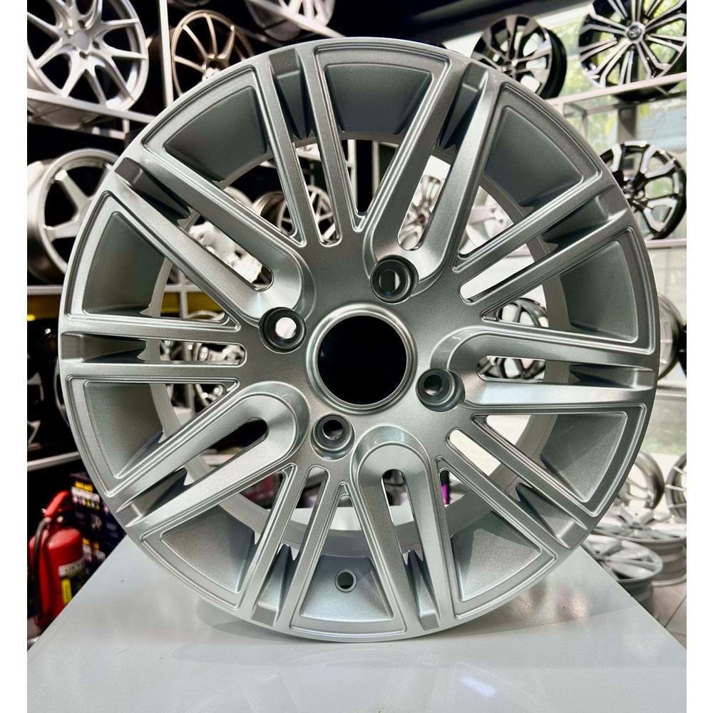 AGT 14 JANT 6 İNÇ ET35 4*114 67.1 FULL SILVER JANT MODELİ -14A01