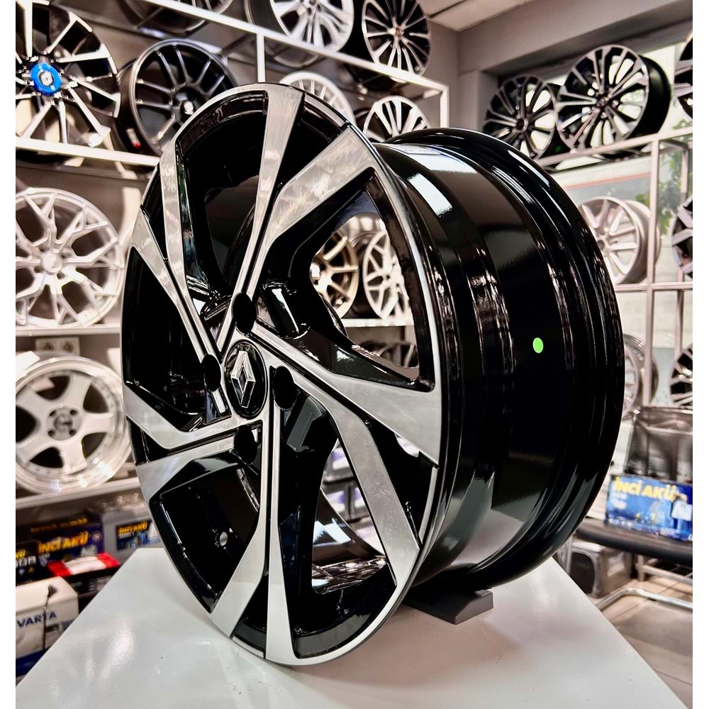 AGT 15 JANT 6.5 İNÇ ET35 4*100 67.1 GLOSS BLACK DIAMOND JANT MODELİ - 15156-0379