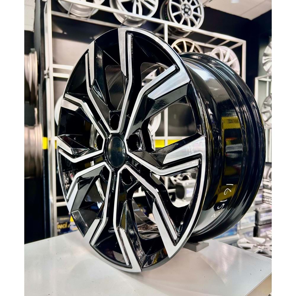 AGT 16 JANT 6.5 İNÇ ET40 5*114.3 67.1 GLOSS BLACK DIMAOND JANT MODELİ