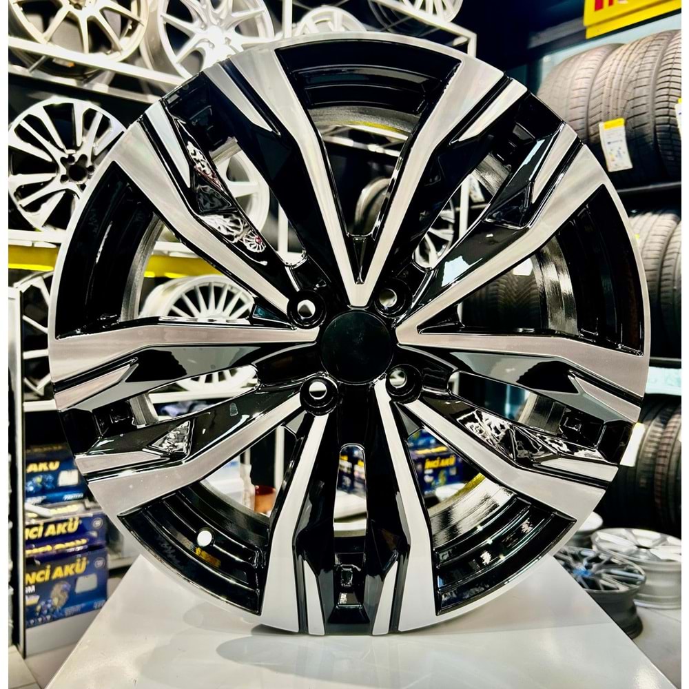 EN 17 JANT 7 İNÇ ET40 67.10 GLOSS BLACK DIAMOND JANT MODELİ