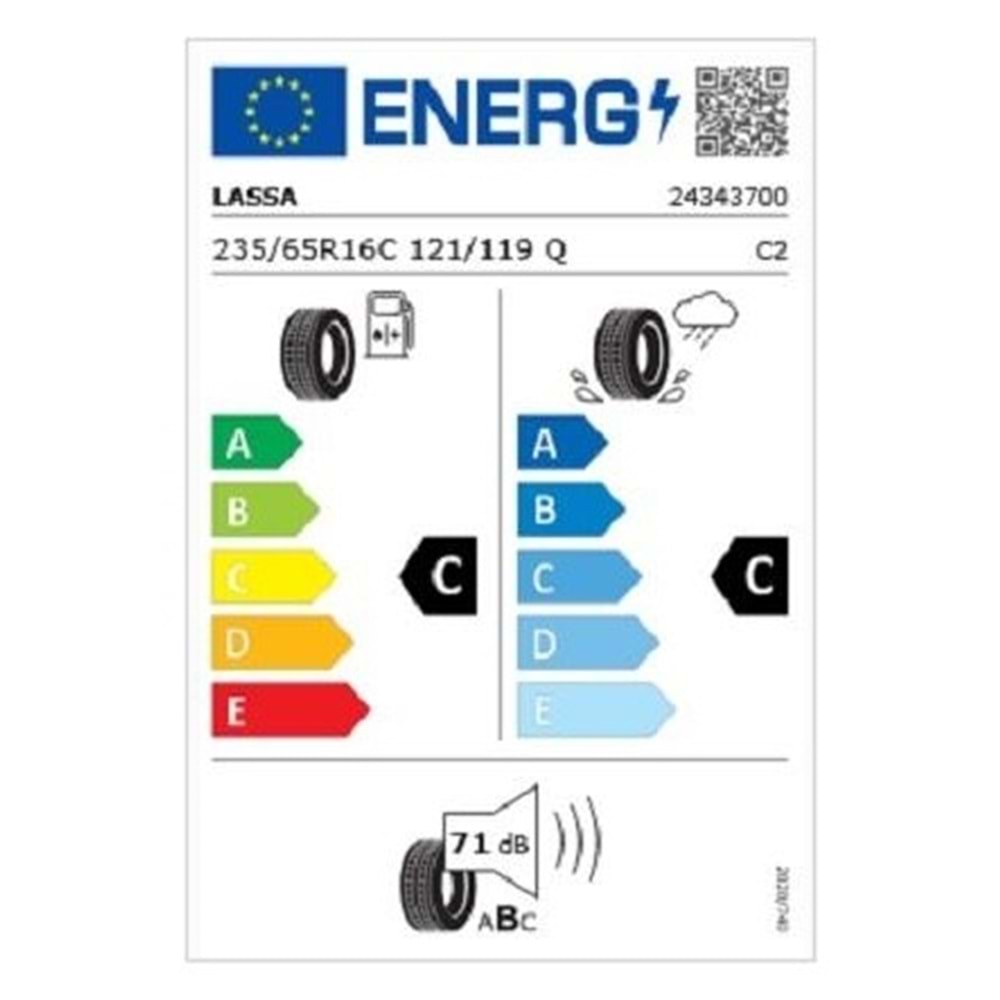 LASSA 235/65R16 C 12PR 121/119Q TRANSWAY A/T (M+S) (C-C-71) LASTİK 2025