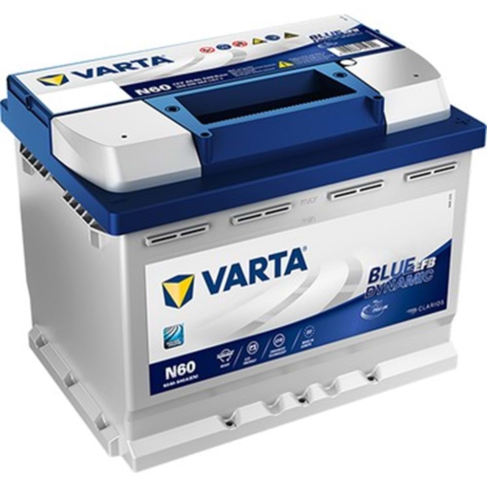 VARTA AKÜ 12 60 AH 640 EN N60 KASA EFB AKÜ