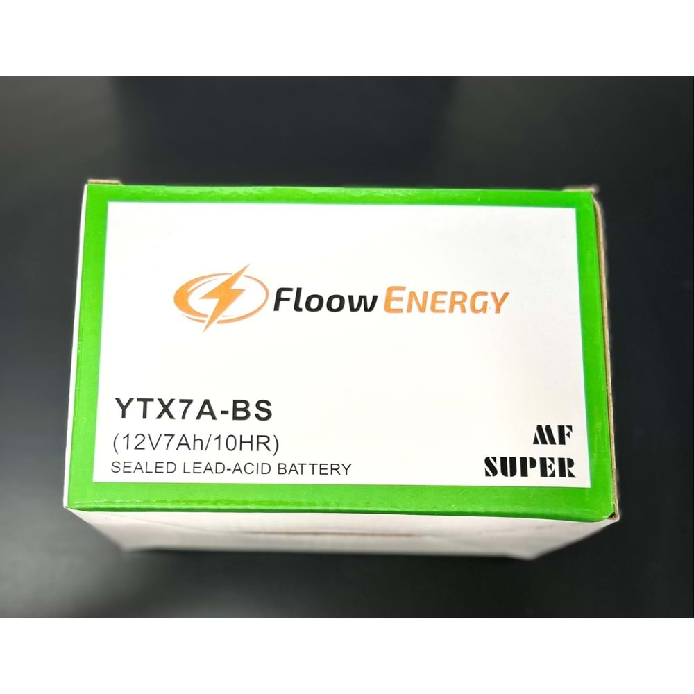 FLOOW AKÜ 12/7 AH YATAY YTX7A-BS MOTORSİKLET AKÜSÜ