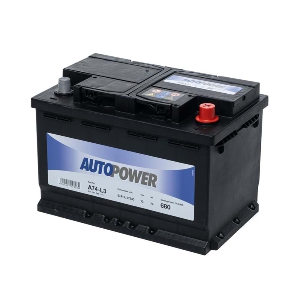 AUTO POWER 12 AH 74 680 L3 AKÜ