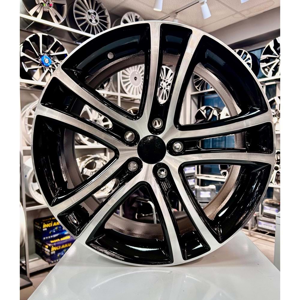 EMR 17 JANT 7.5 İNÇ ET35 5*112 73.1 DEPP BLACK DİAMOND GLOSS JAN MODELİ