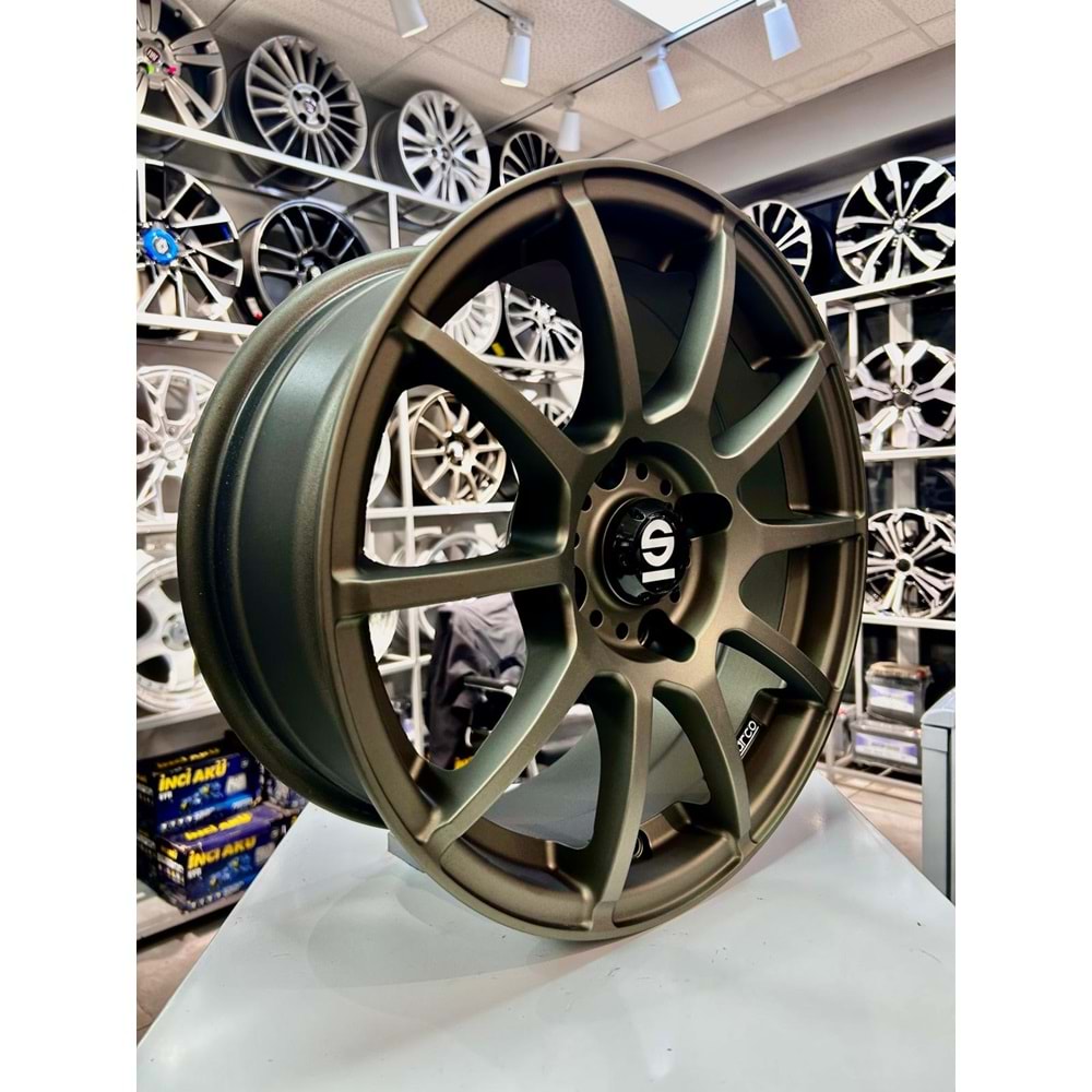 GZM1176 16 JANT 7 İNÇ ET35 4*114.3 67.1 MAT BRONZ SPARCO GARA JANT MODELİM