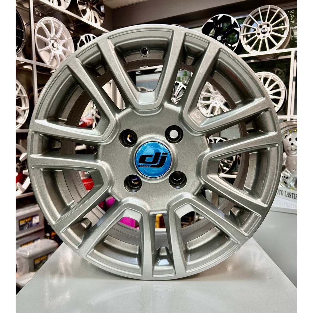 DJ 15 JANT 6.5 İNÇ ET25 4*108 65.1 FORD COURİER SILVER JANT MODELİ