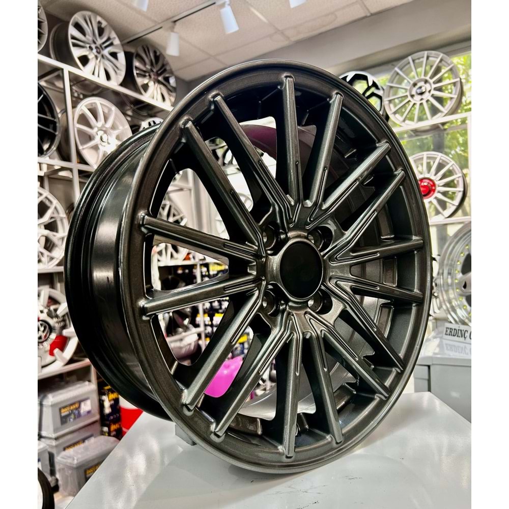 R1 15 JANT 6.5 İNÇ ET35 4*100 67.1 GUM METAL BENTLEY JANT MODEL
