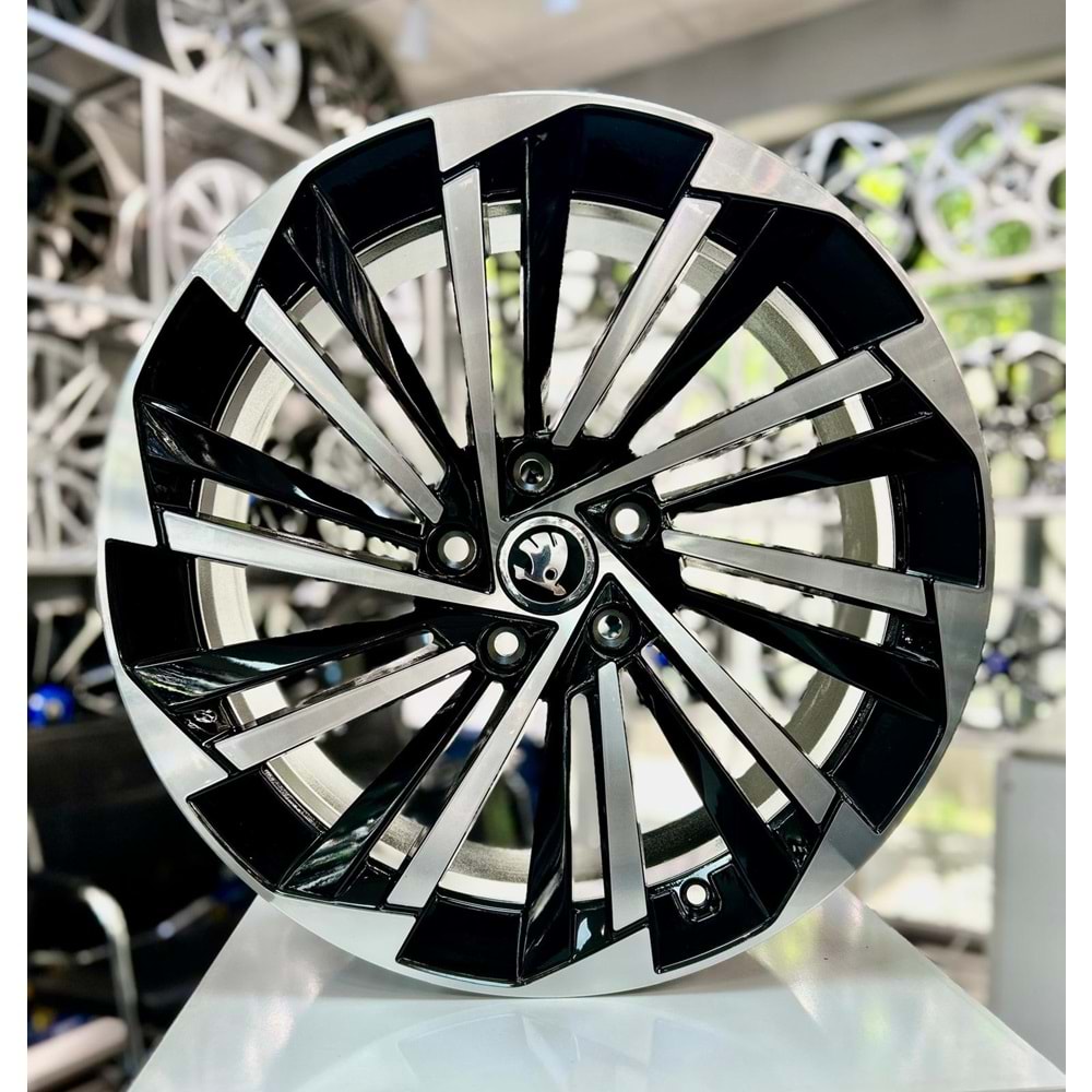 DY1628 18 JANT 8 İNÇ ET40 5*112 57.1 SKODA OCTAVİA JANT MODELİ