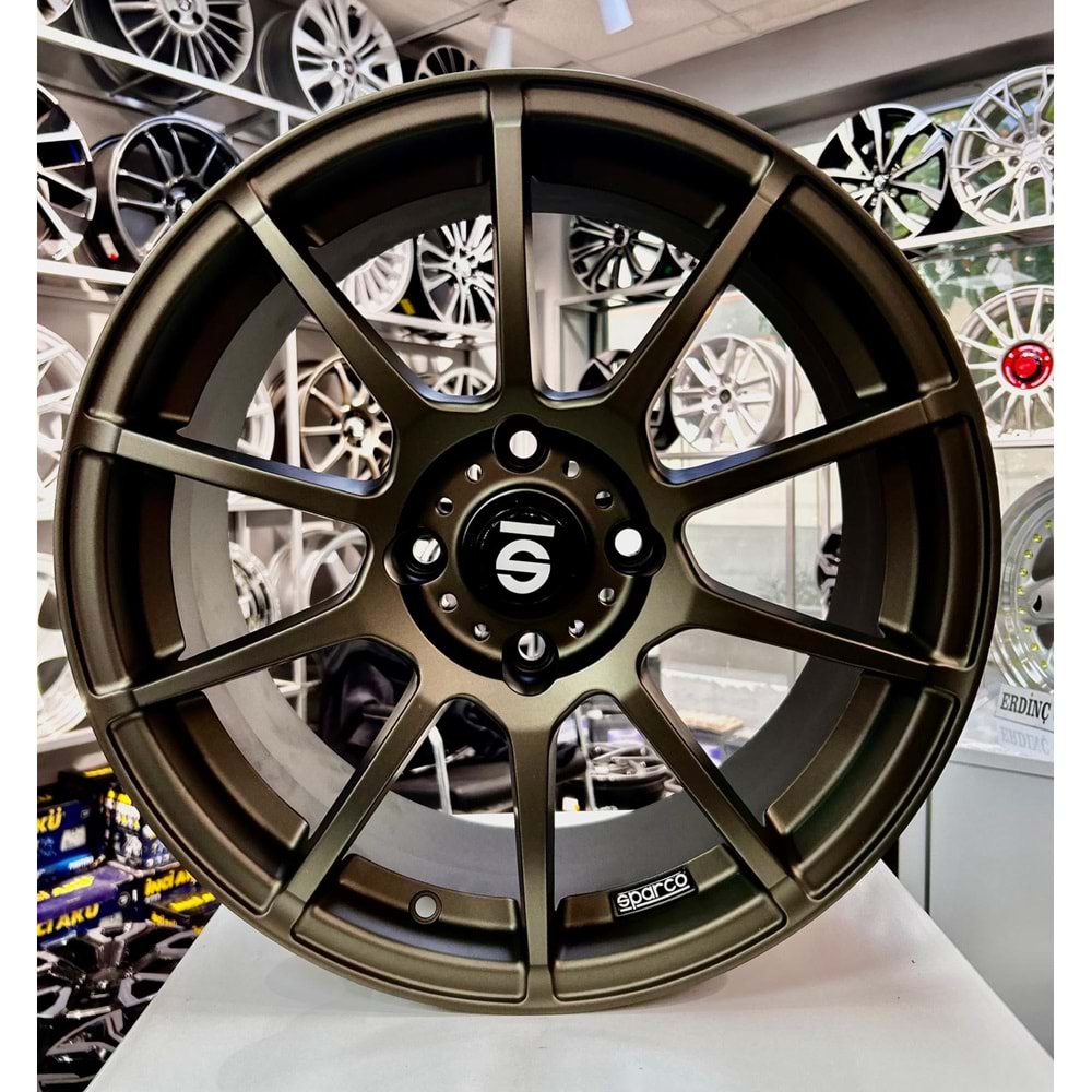 GZM1176 17 JANT 7.5 İNÇ ET35 4*114.3 67.1 MAT BRONZ SPARCO GARA JANT MODELİ