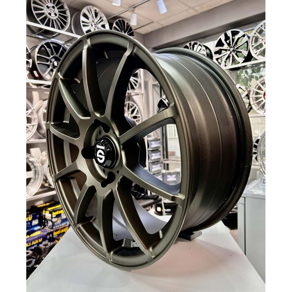GZM1176 17 JANT 7.5 İNÇ ET35 4*114.3 67.1 MAT BRONZ SPARCO GARA JANT MODELİ