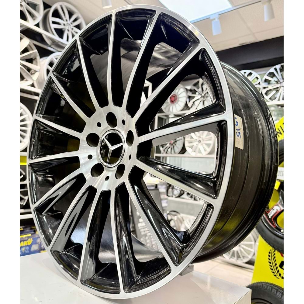 R1 19 JANT 9.5 İNÇ 5*112 ET48 66.6 MERCEDES AMG BLACK DIAMOND JANT MODELİ - R1-1017/10