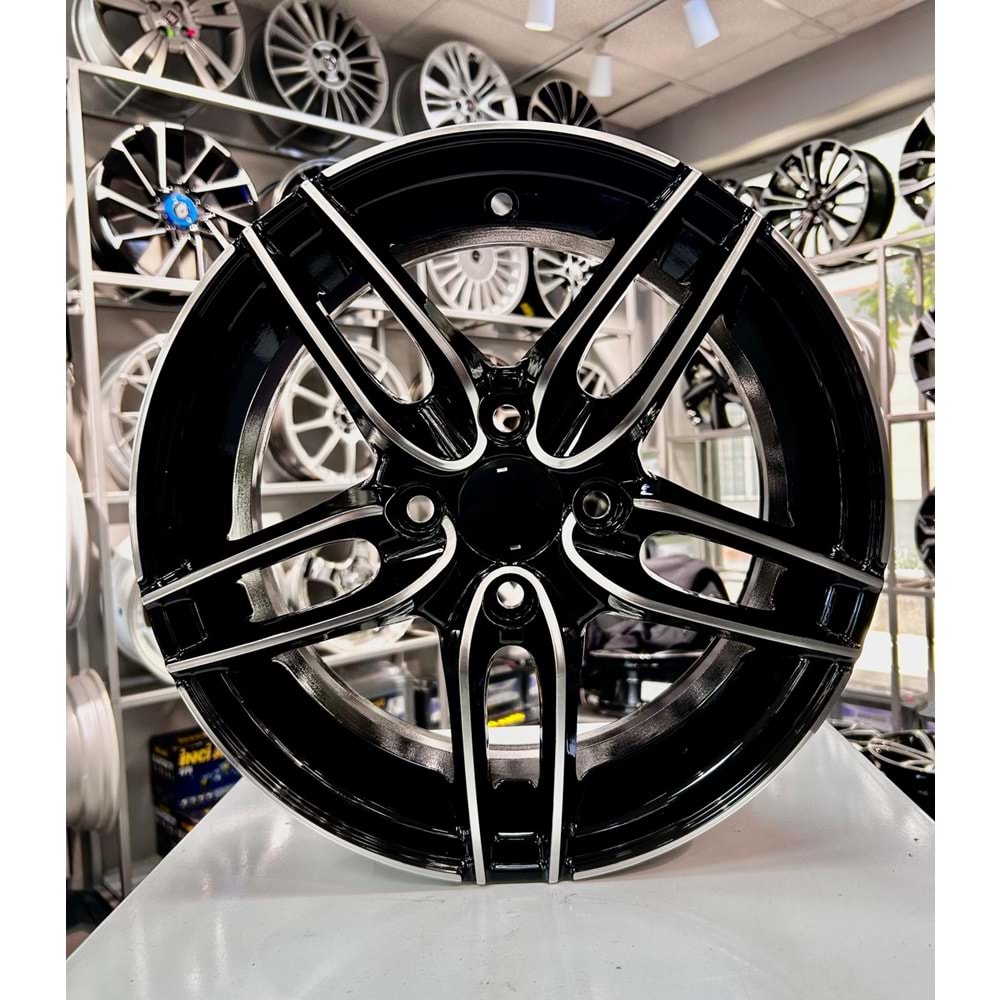 R1 14 JANT 6 İNÇ ET35 4*100 67.1 BLACK JANT MODELİ - R1-267