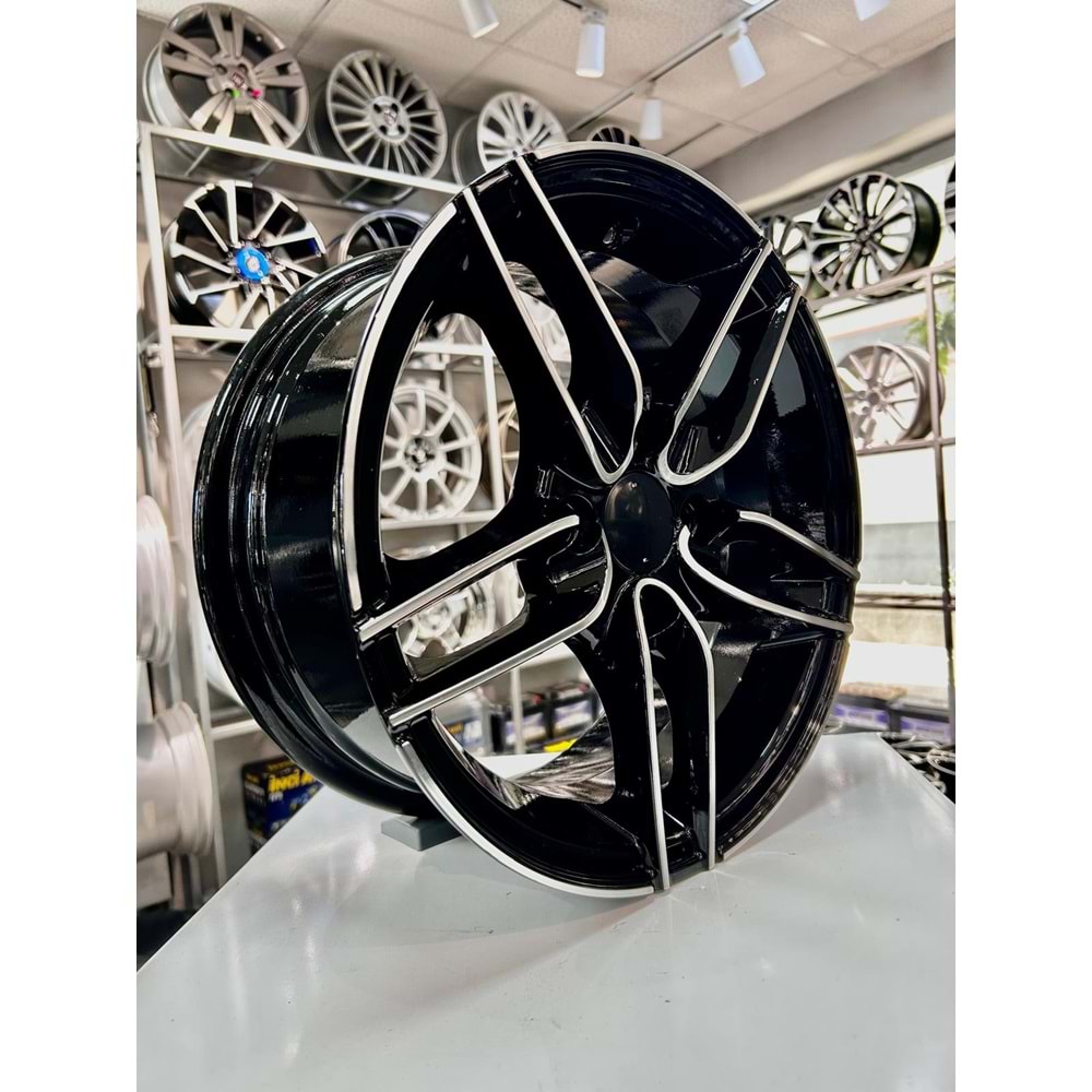 R1 14 JANT 6 İNÇ ET35 4*100 67.1 BLACK JANT MODELİ - R1-267