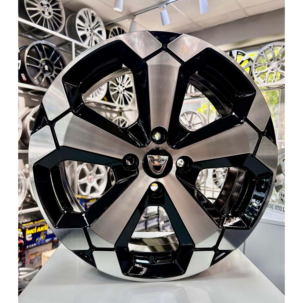 R1-427-2 16 JANT 6.5 İNÇ ET32 4*100 67.1 DACIA STEPWAY BALCK JANT MODELİ