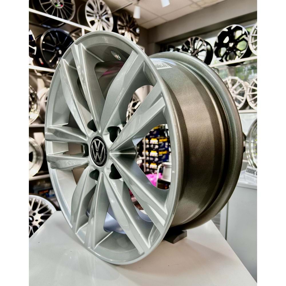R1 15 JANT 6.5 İNÇ ET35 5*112 57.1 VOLKSWAGEN DURBAN POLO İBİZA SILVER JANT MODELİ