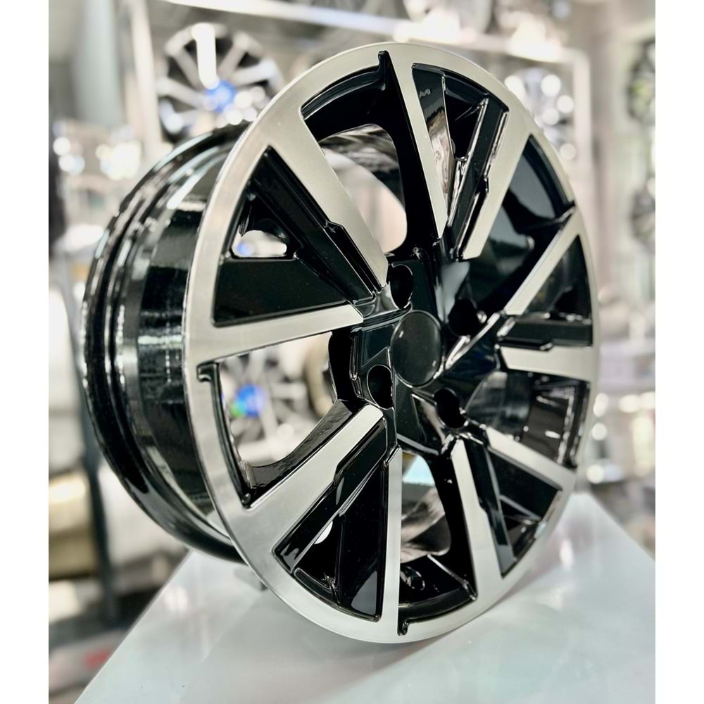 R1 15 JANT 6.5 İNÇ ET20 4*108 65.10 DEEP BALCK DİAMOND JANT MODELİ