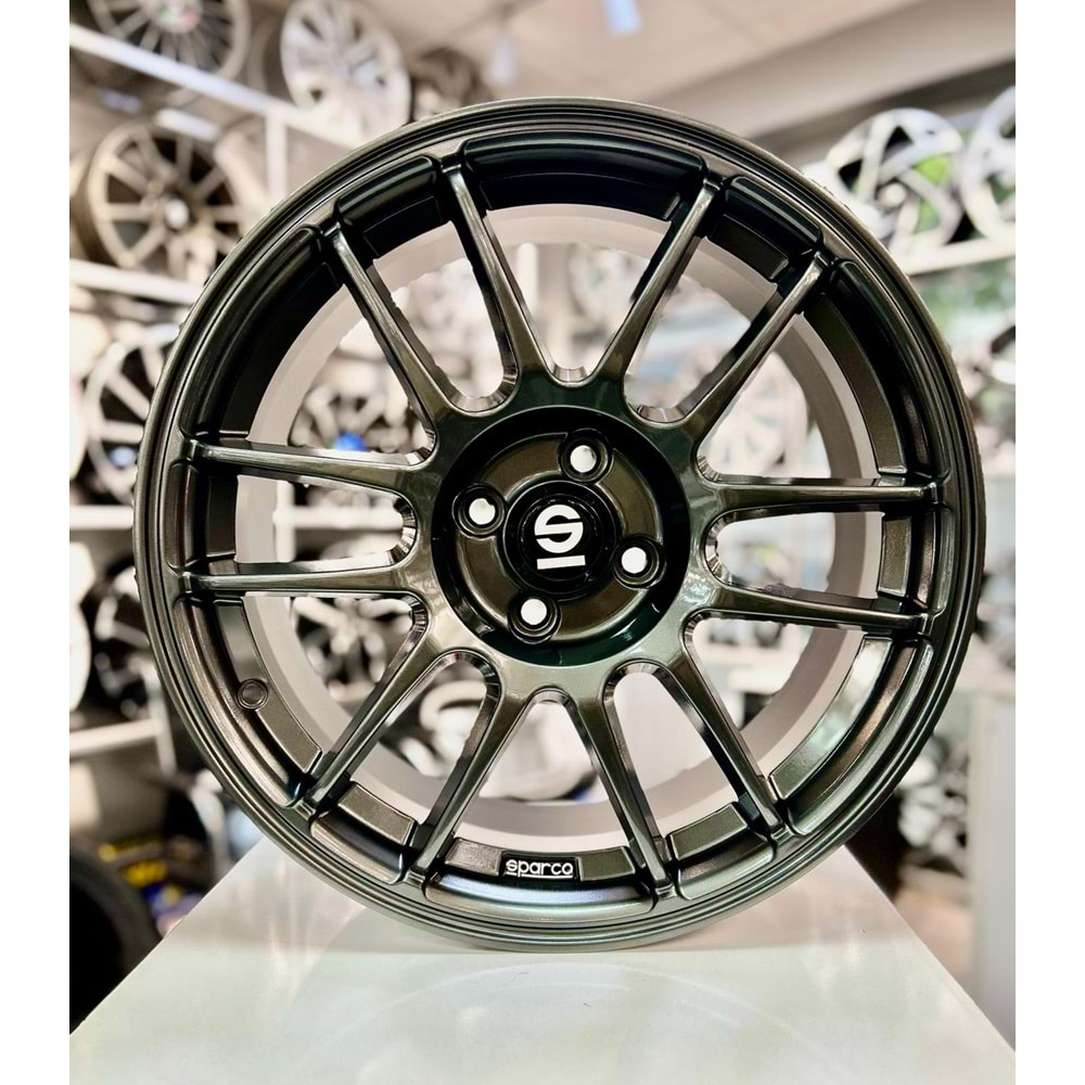 R1A 17 JANT 7.5 İNÇ ET35 4*100 67.1 GUM METAL ASSETTO SPARCO GARA JANT MODELİ