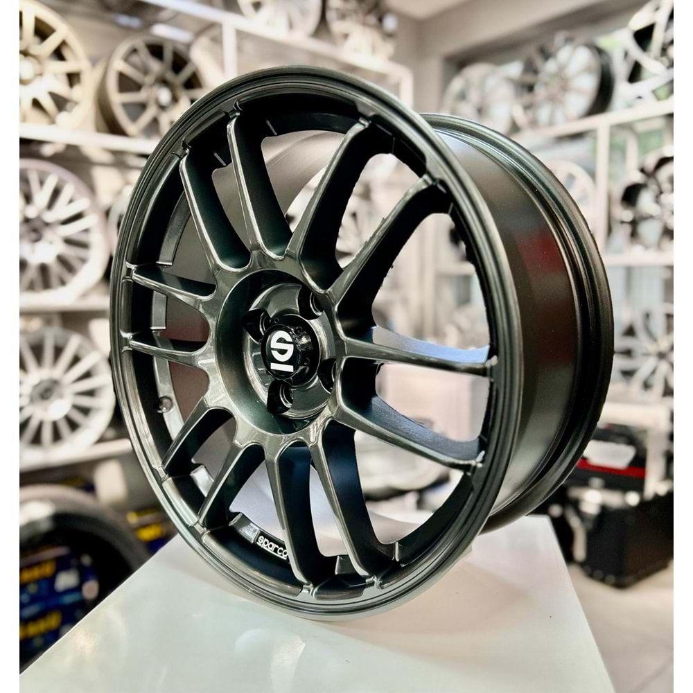 R1A 17 JANT 7.5 İNÇ ET35 4*100 67.1 GUM METAL ASSETTO SPARCO GARA JANT MODELİ