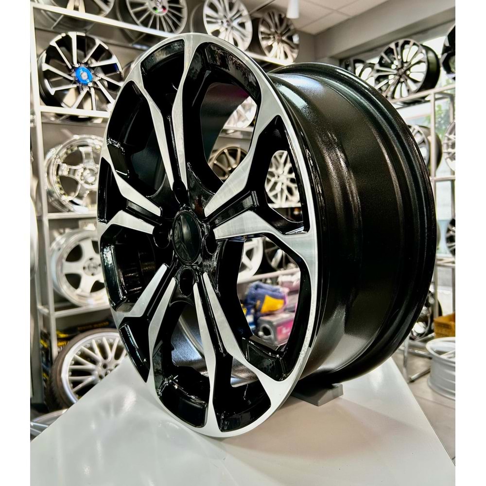 KM 16 JANT 6.5 İNÇ ET40 4*108 63.4 BALCK JANT MODELİ
