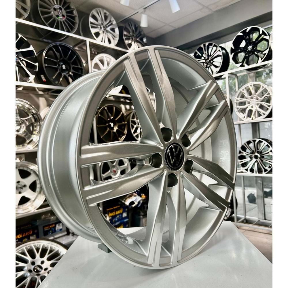 KM 16 JANT 6.5 ET35 5*100 57.1 VOLKSWAGEN DURBAN SILVER JANT MODELİ