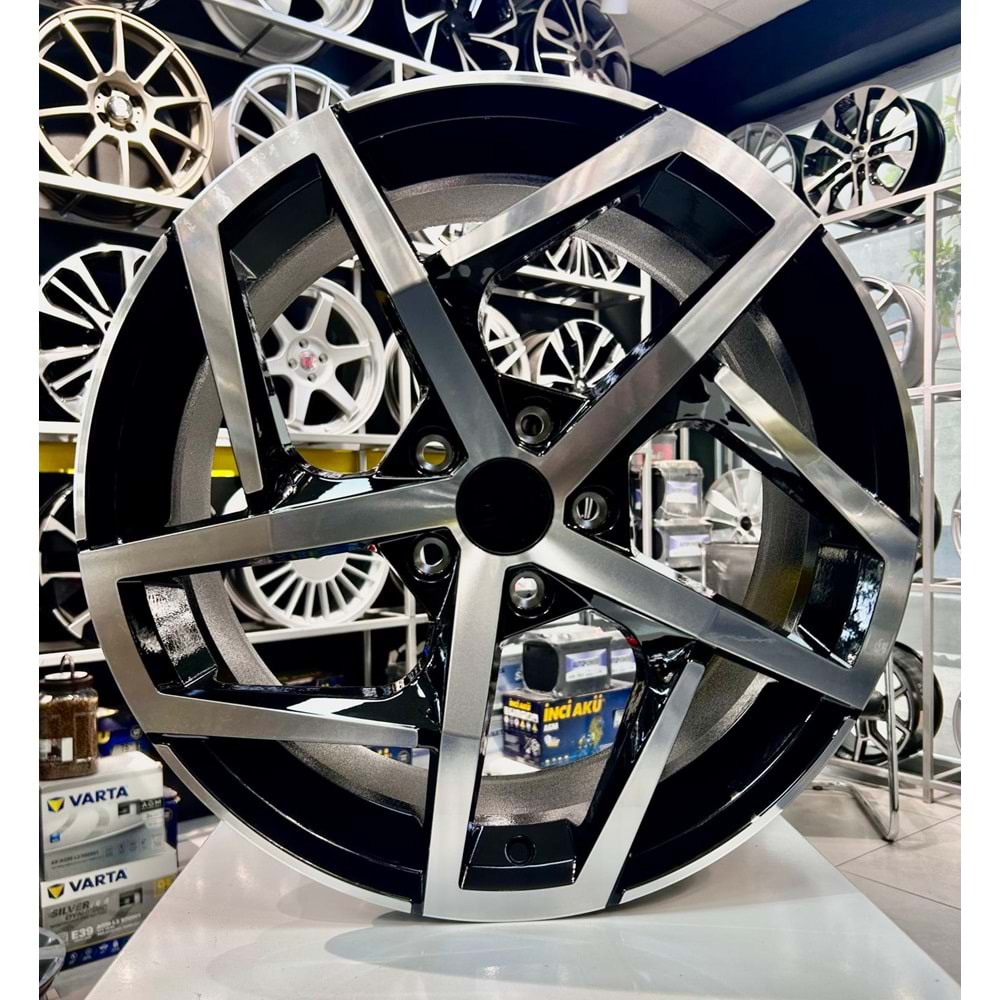R1K 18 JANT 8 İNÇ ET50 5*112 57.1 BLACK DIAMOND JANT MODELİ - 18414