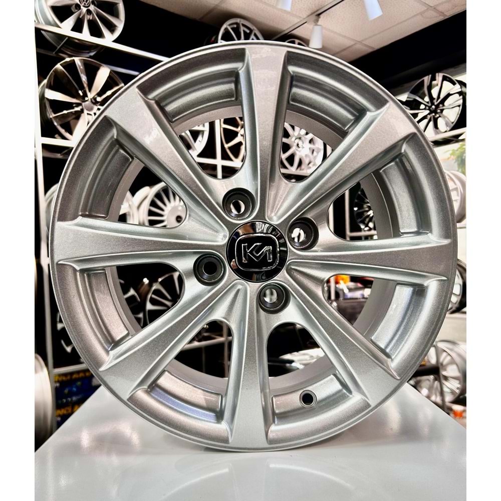 KM 14 JANT 6 İNÇ ET37 4*100 67.2 SILVER JANT MODELİ