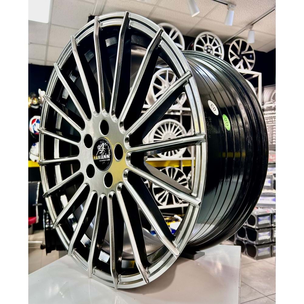 R1W 19 JANT 8.5 İNÇ ET35 5*120 72.6 HAMANN HYPER BLACK JANT MODELİ