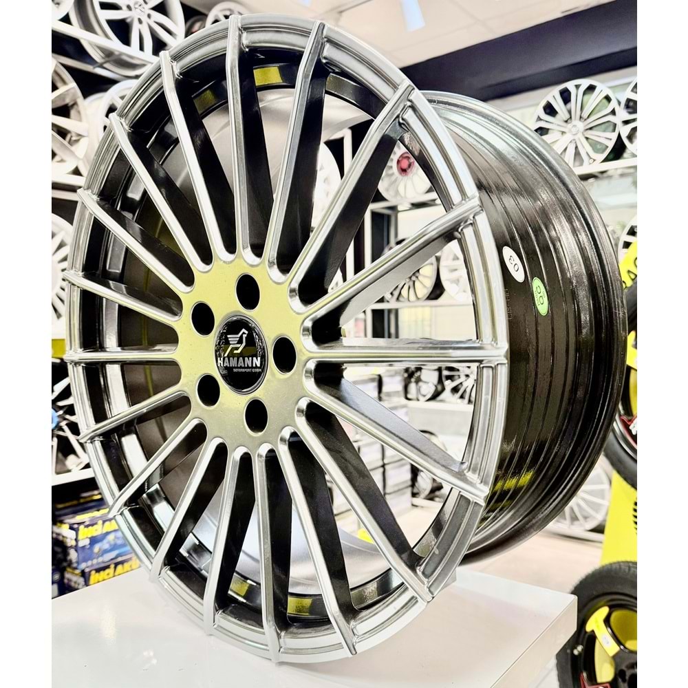 R1W 19 JANT 8.5 İNÇ ET35 5*112 66.45 HAMANN HYPER BLACK JANT MODELİ