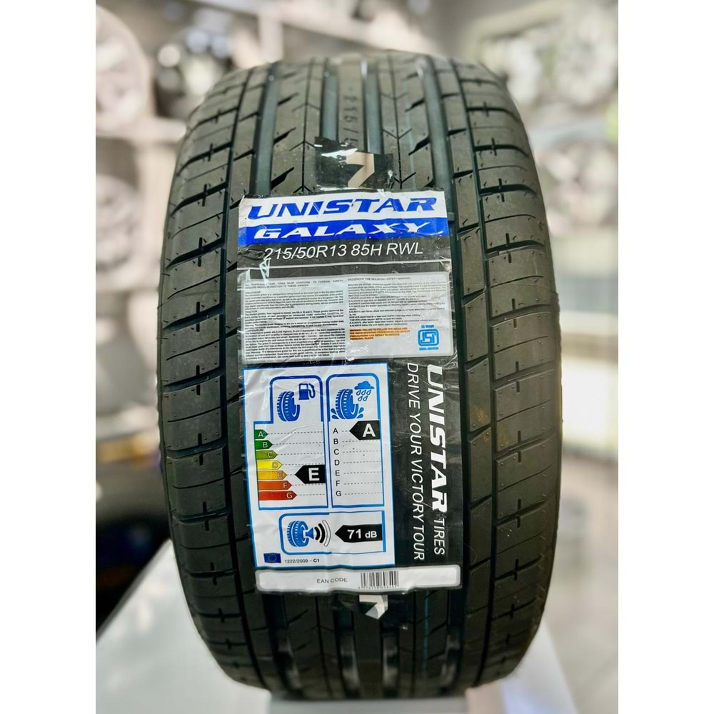 GALAXY 215/50R13 85H RWL (BEYAZ YAZILI) LASTİK 2025