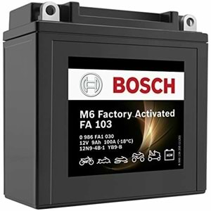 12V/ 9 AH AGM BOSCH MOTOR AKÜSÜ - FA103