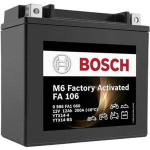 12V/ 12 AH AGM BOSCH MOTOR AKÜSÜ - FA106