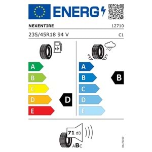 NEXEN 235/45R18 94 V N BLUE HD PLUS (D-B-71) LASTİK 2024