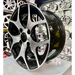 AGT 14 JANT 6 İNÇ ET35 4*108 67.1 GLOSS BLACK DIAMOND JANT MODELİ - 14019