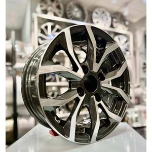 AGT 14 JANT 6 İNÇ ET35 4*108 64.40 GUN METAL DIAMOND JANT MODELİ