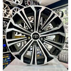 AGT 16 JANT 6.5 İNÇ ET37 4*100 67.1 GLOSS BLACK DIAMOND JANT MODELİ - 16274
