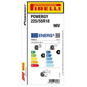 PİRELLİ 225/55R18 98V POWERGY (B-A-68) LASTİK 2025