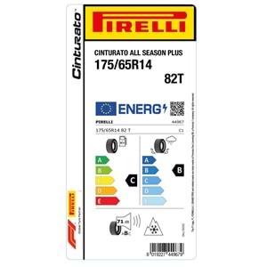 PİRELLİ 175/65R14 82T CINTURATO ALL SEASON PLUS (C-B-71) LASTİK 24/25