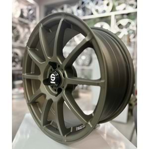 GZM1176 17 JANT 7.5 İNÇ ET35 4*108 67.1 MAT BRONZ ASSETTO SPARCO GARA JANT MODELİ
