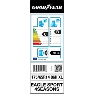 GOODYEAR 175/65R14 86 XL EAGLE SPORT 4 SEASONS LASTİK 21/22