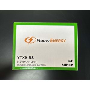 FLOOW AKÜ 12/9AH YATAY YTX9-BS MOTORSİKLET AKÜSÜ