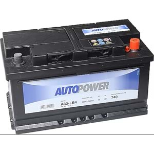 AUTO POWER 12 80 AH LB4 AKÜ