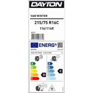 DAYTON 215/75R16 C 116/114 R VAN (C-B-71) LASTİK 2024