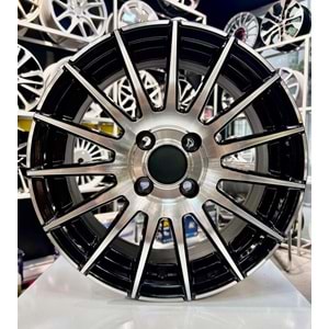 ELIT 15 JANT 6.5 İNÇ ET35 4*100 67.1 BLACK DIAMOND JANT MODELİ - 15354