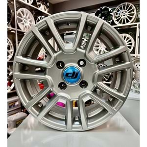 DJ 15 JANT 6.5 İNÇ ET25 4*108 65.1 FORD COURİER SILVER JANT MODELİ