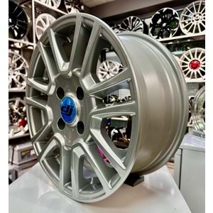 DJ 15 JANT 6.5 İNÇ ET25 4*108 65.1 FORD COURİER SILVER JANT MODELİ