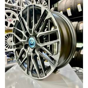 KM 14 JANT 5.5 İNÇ ET35 4*100 67.1 GUM METAL JANT MODELİ